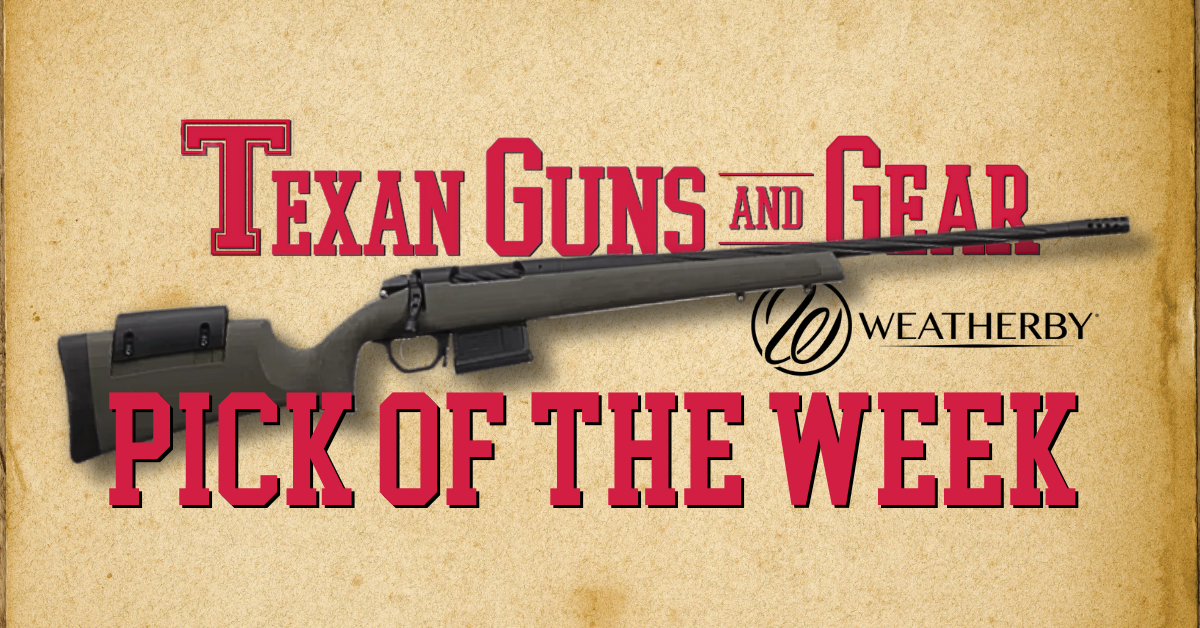 TGG Pick of the week Weatherby 307